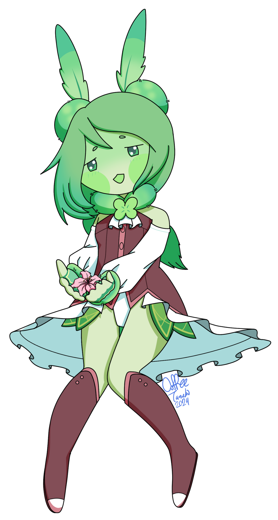 Custom Chibi - Art Trade with KerotheStrange